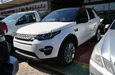 BRAND NEW LAND ROVER SPORT DISCOVERY- 2015- WHITE- GCC...