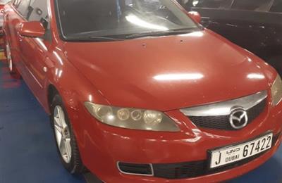 Mazda 6, Red, 2006, Dhs. 8000 (negotiable)