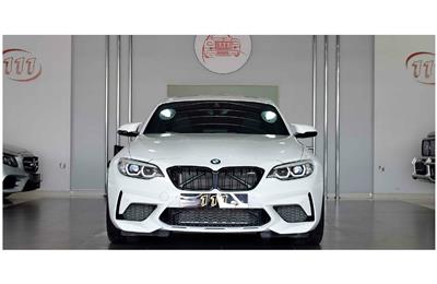 BMW M2 COMPETITION PACKAGE- 2019- WHITE- 4 000 KM- GCC...