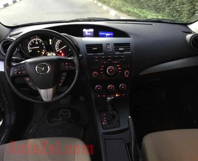 Mazda 3 2014 GCC  ,,  full opticin Good condition Car financ on bankm
