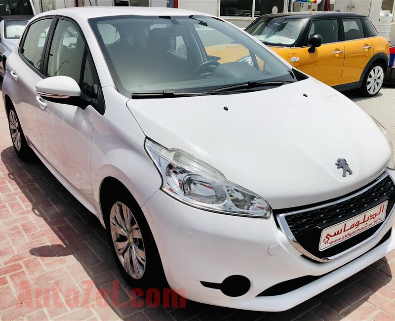 Peugeot 2018 2015 very good condition warranty 