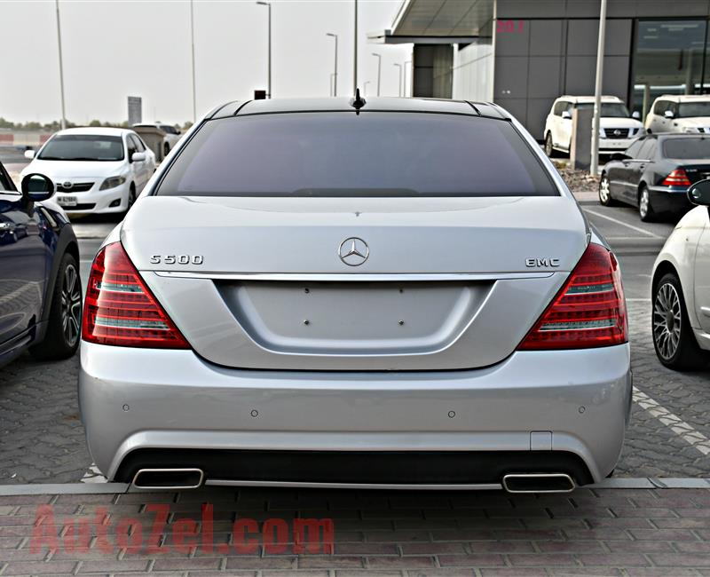 MERCEDES BENZ S500  NUM 1 - MODEL 2012 - SILVER - 160,000 KM - V8 - GCC 