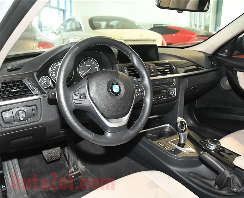 BMW 328- 2014- GRAY- 51 000 KM- GCC SPECS