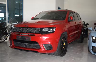 JEEP GRAND CHEROKEE SUPERCHARGED- 2018- RED- 35 000 KM-...