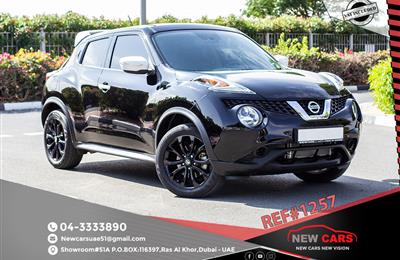 NISSAN JUKE- 2017- BLACK- ASSIST AND FACILITY IN DOWN...
