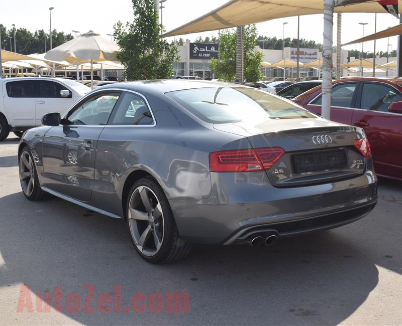 AUDI A5- 2014- GRAY- 98 000 KM- CALL FOR THE PRICE