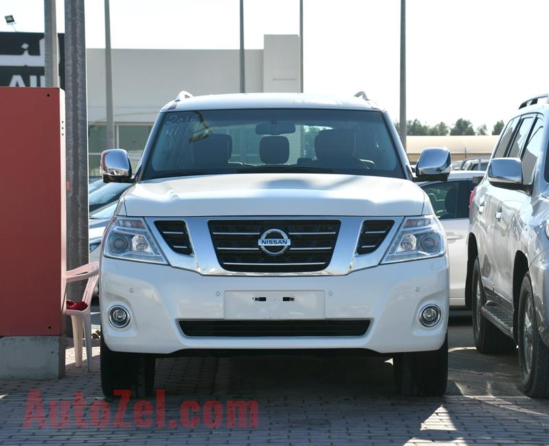 NISSAN PATROL- 2016- WHITE- 82 000 KM- GCC