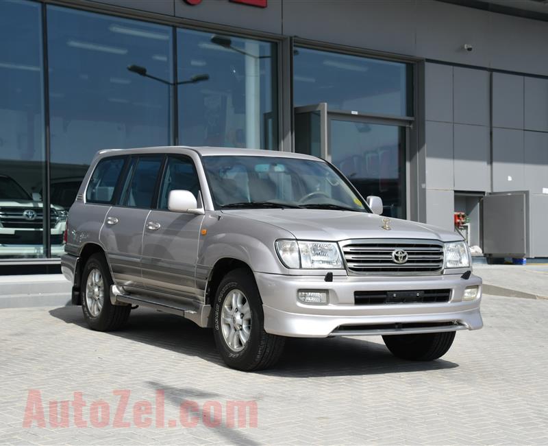 TOYOTA LAND CRUISER GXR- 2003- SILVER- 278 000 KM- GCC