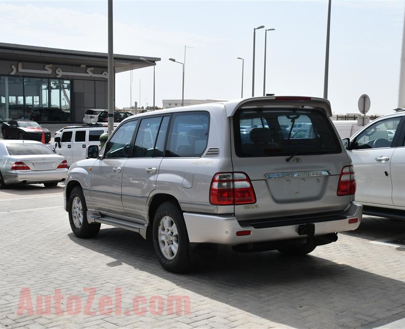 TOYOTA LAND CRUISER GXR- 2003- SILVER- 278 000 KM- GCC