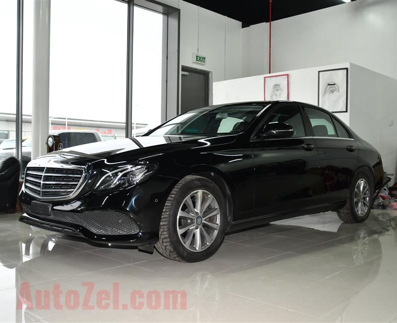 MERCEDES-BENZ E220d- 2017- BLACK- 151 000 KM