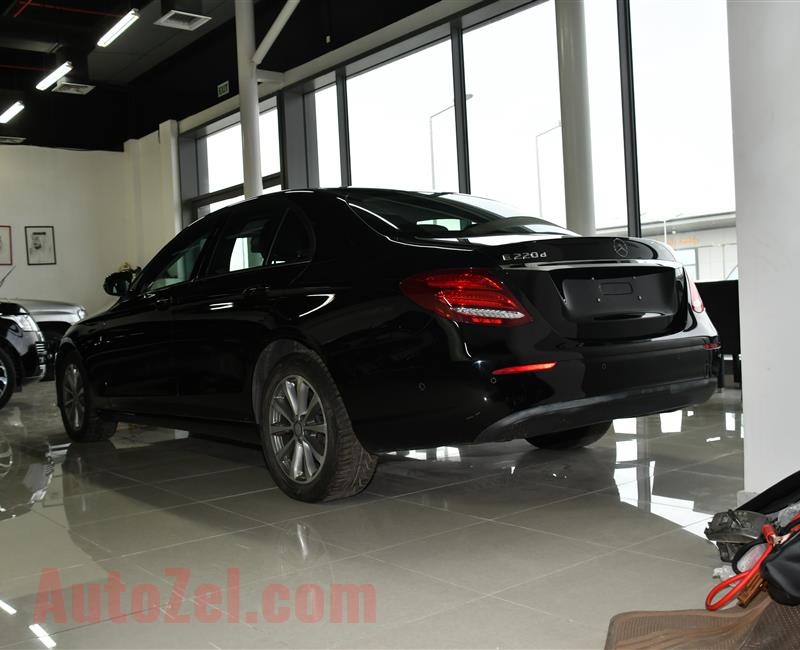 MERCEDES-BENZ E220d- 2017- BLACK- 151 000 KM