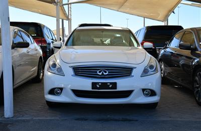INFINITI G37X MODEL 2011 - WHITE - V6 - CAR SPECS IS...