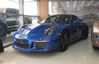 PORSCHE GT3 MODEL 2015 - BLUE - 36,000 KM - V8 - GCC 