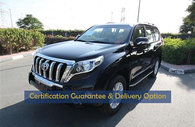 Certified Vehicle with Delivery option;PRADO(GCC SPECS)in...