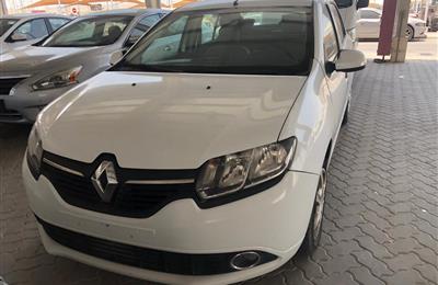 Renault Symbol 2016,white color