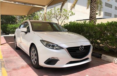 Mazda 3,2016 ,white color ,23302 km only