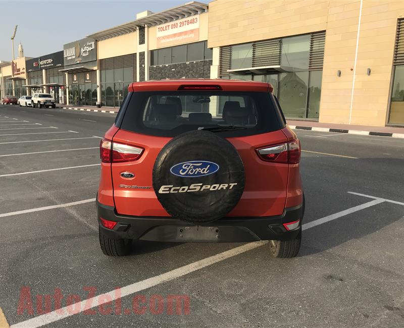2017 FORD ECOSPORT GCC FOR SALE NO DOWN PAYMENT 100 % BANK LOAN CAN BE ARRANGE WITHOUT DOWN PAYMENT PLEASE CALL 0557622171