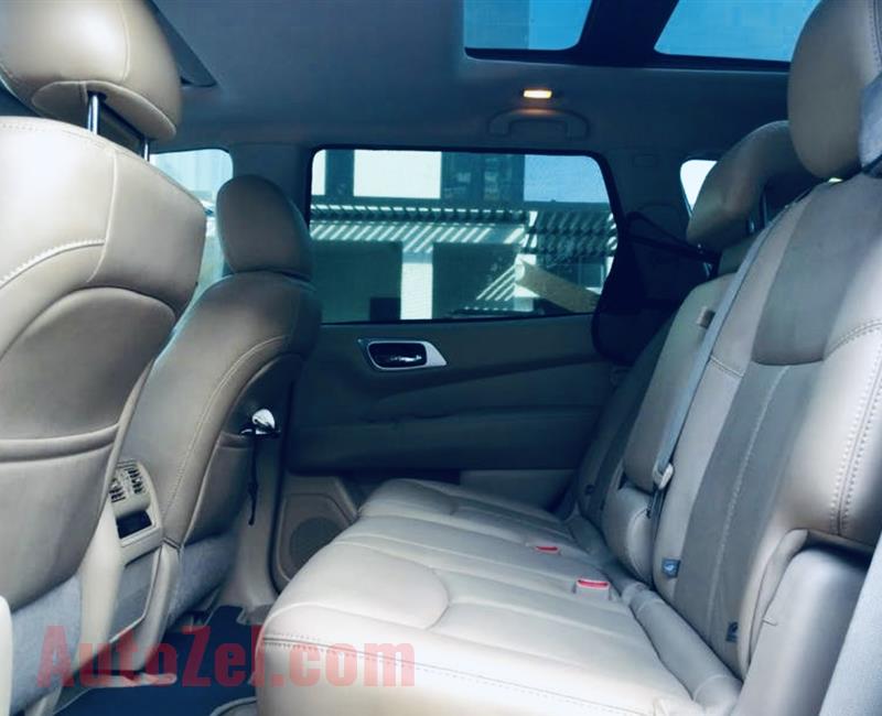 Nissan Pathfinder 2015 GCC WITH FULL SERVICE HISTORY 