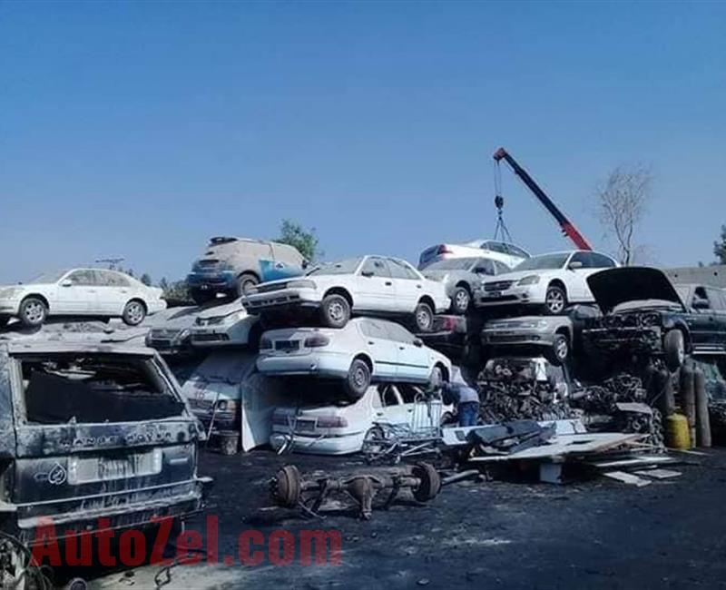 we are buying all kinds of scrap car call or whatsup 0547708530